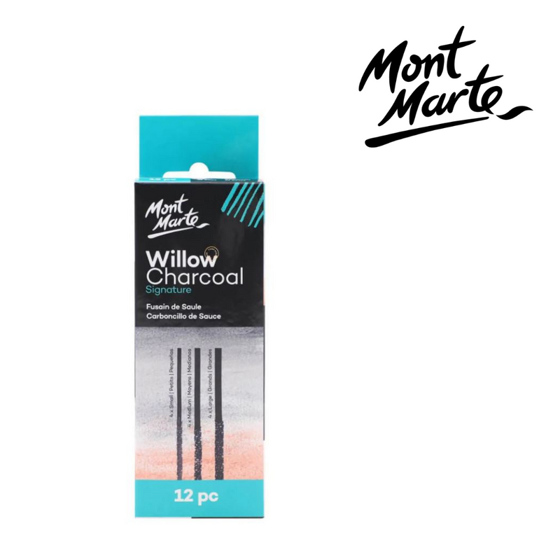 MM Willow Charcoal Pkt 12