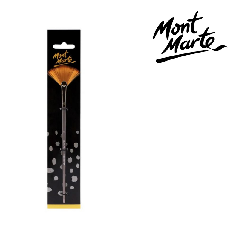 Mont Marte Artist Brush Taklon Fan 10