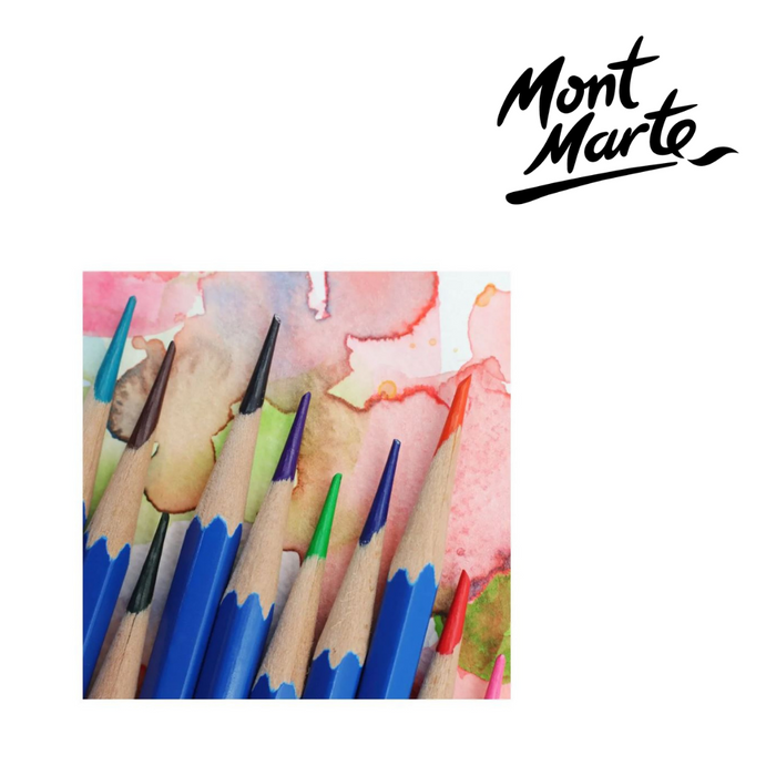 Mont Marte Watercolour Pencils 12pc