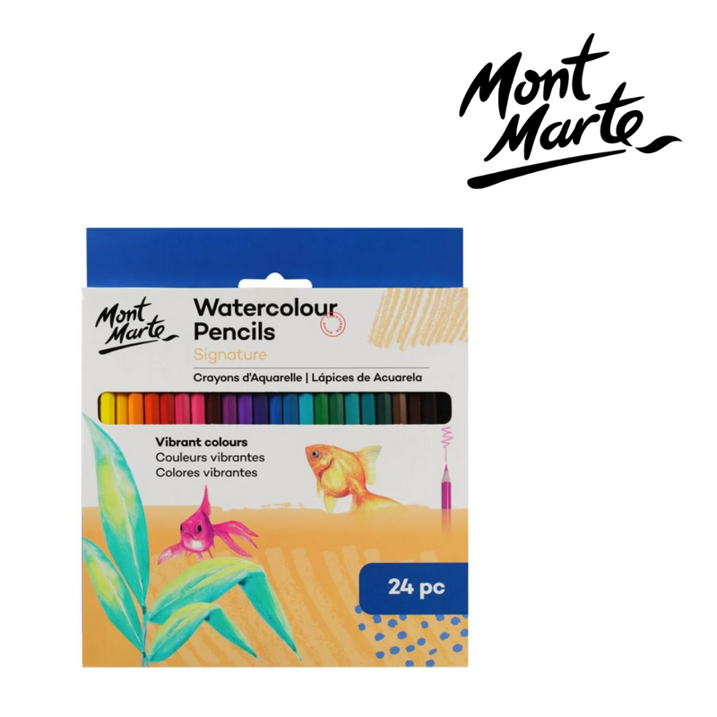 MM Watercolour Pencils 24pc