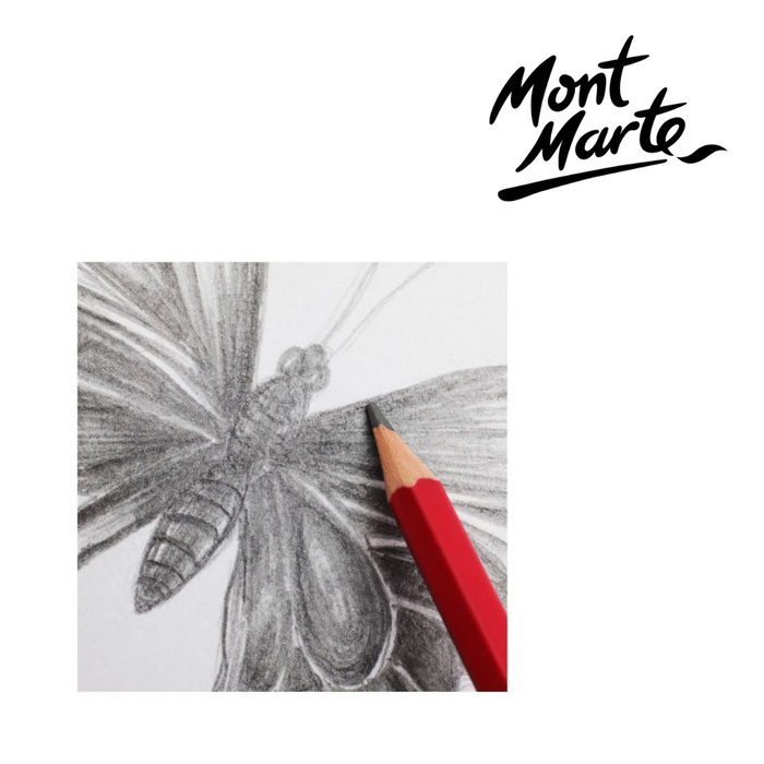 Mont Marte Graphite Pencils 12pc