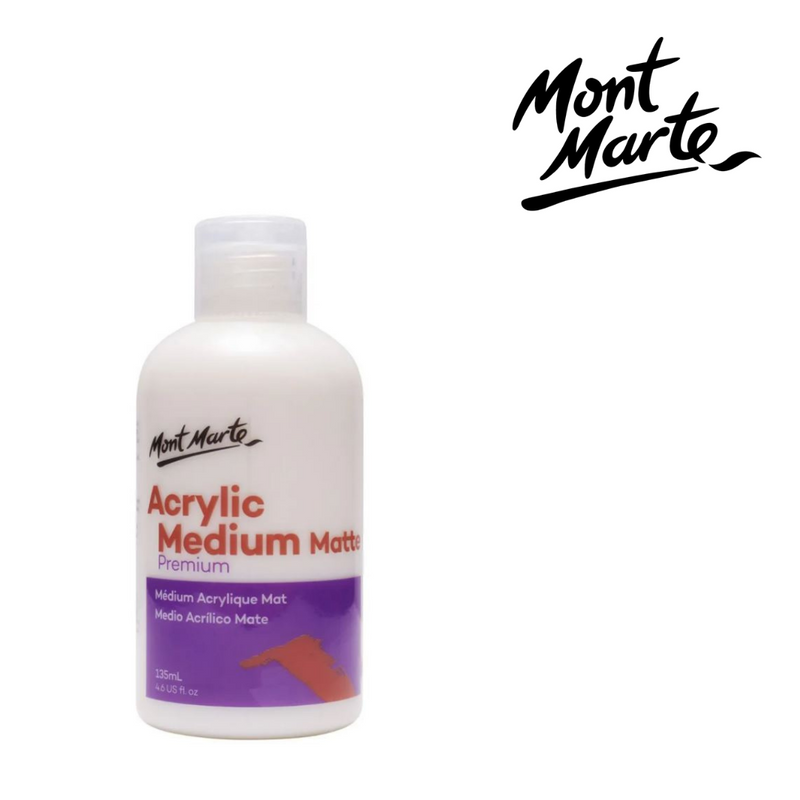 Mont Marte Acrylic Medium Matte 135mls