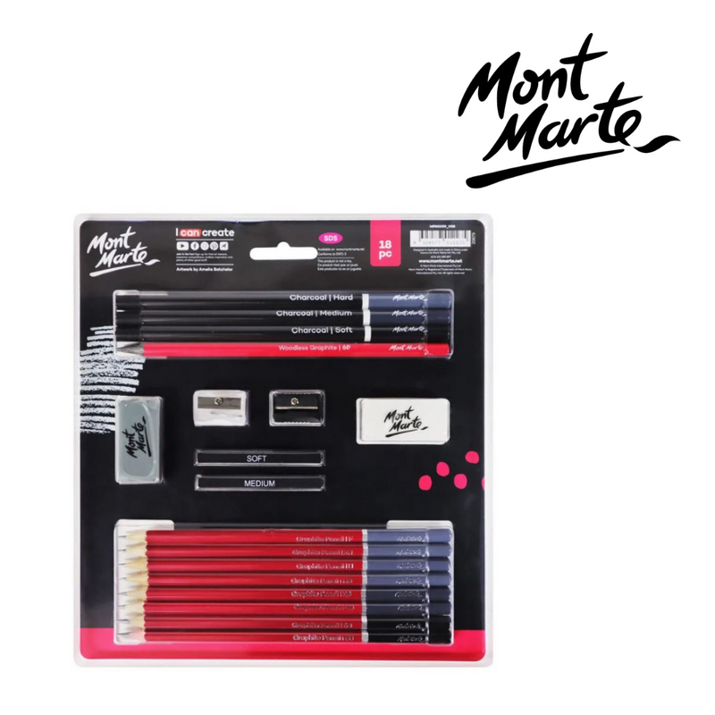 MM Sketch & Draw Set 18pc