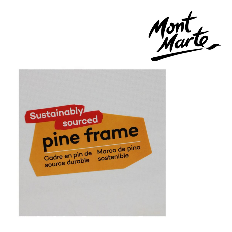 MM Signature Canvas Pine Frame D.T. 45.7x45.7cm