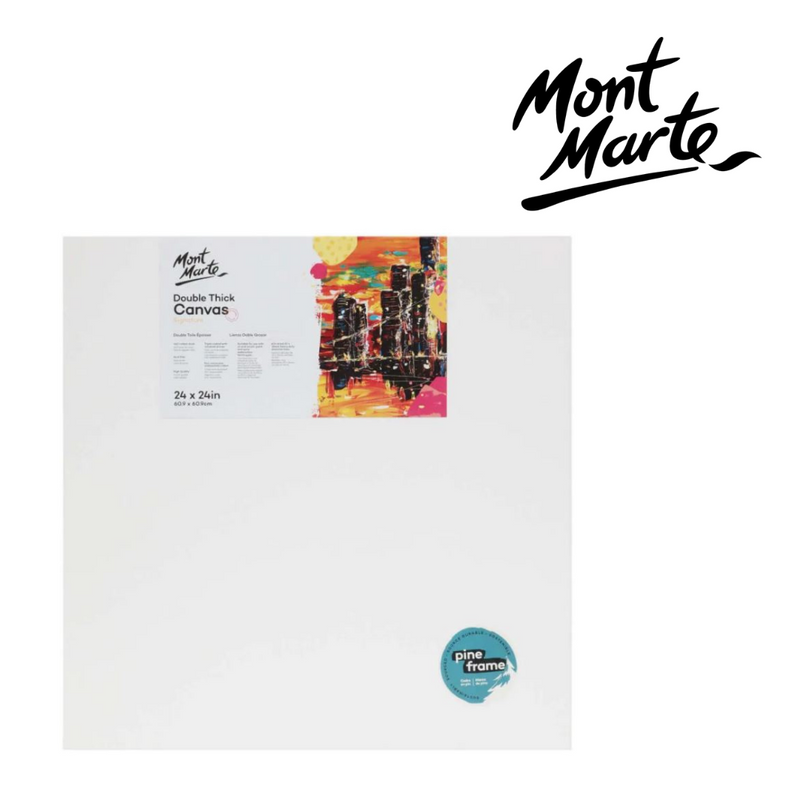 MM Signature Canvas Pine Frame D.T. 60.9x60.9cm