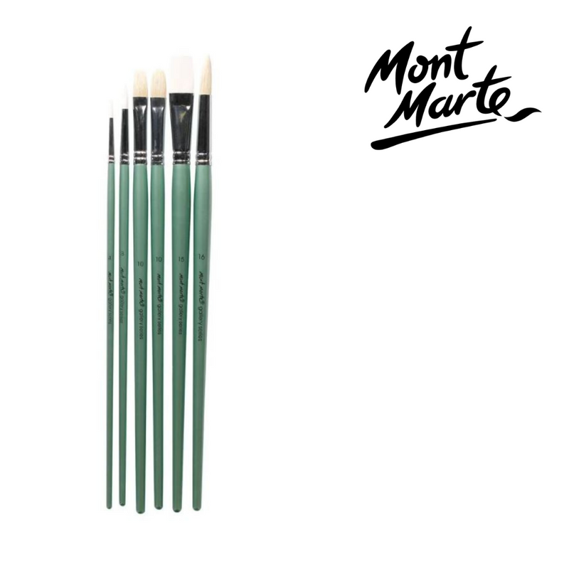MM Gallery Series Brush Set Oils 6pc