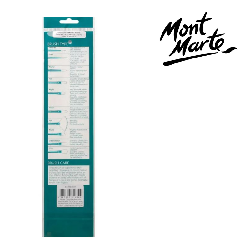 MM Gallery Series Brush Set Oils 6pc