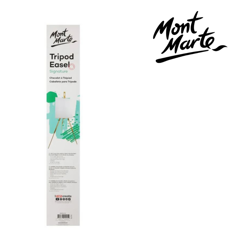 MM Tripod Easel - Pine Wood