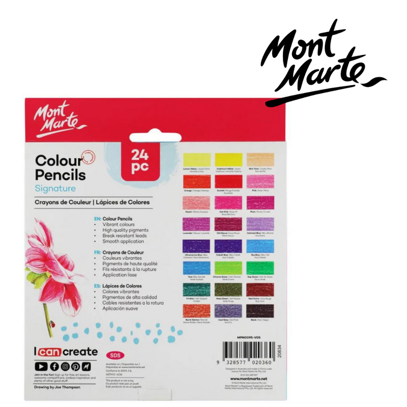 MM Colour Pencils 24pc