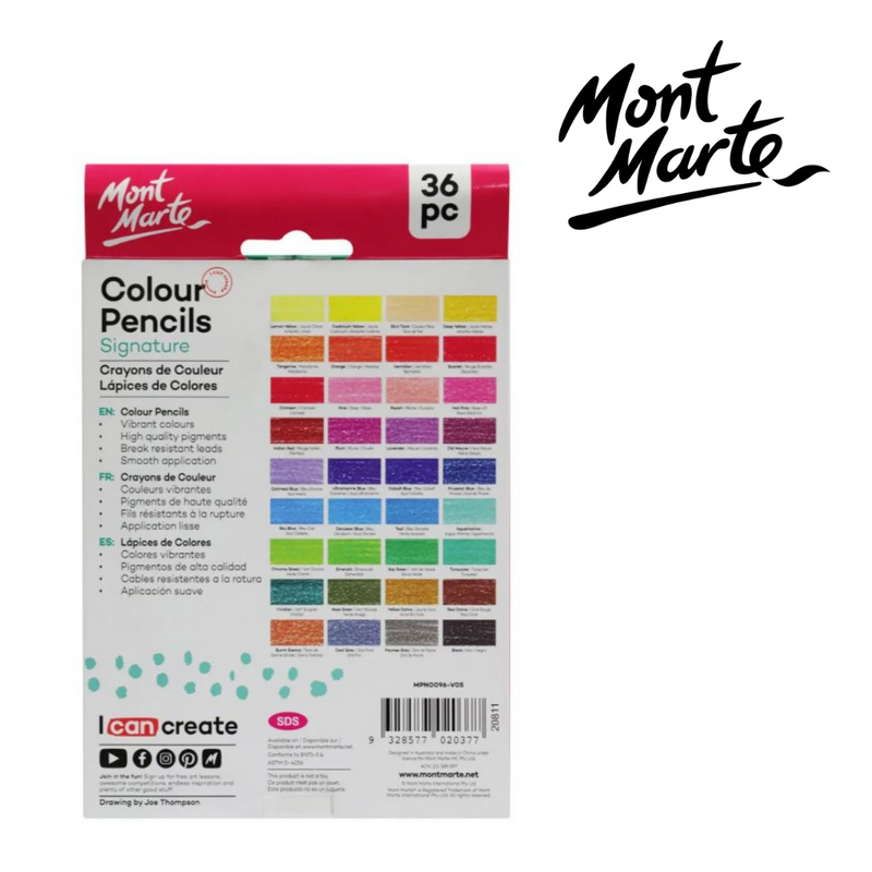 MM Colour Pencils 36pc