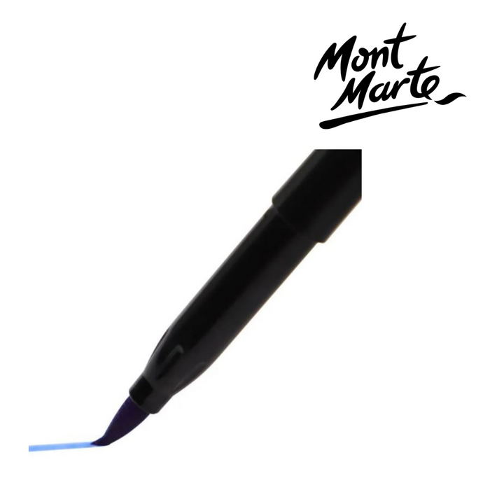 Mont Marte Colouring Brush Markers 12pc