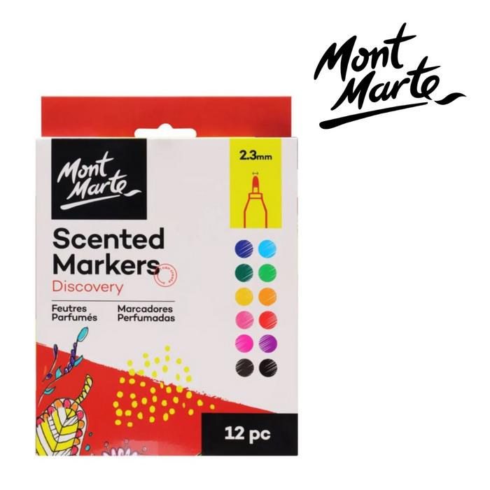 Mont Marte Scented Markers 12pc