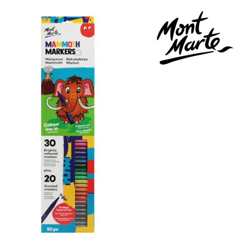 MM Mammoth Markers Set 50pc