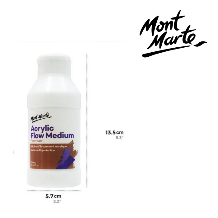 Mont Marte Acrylic Flow Medium 250ml