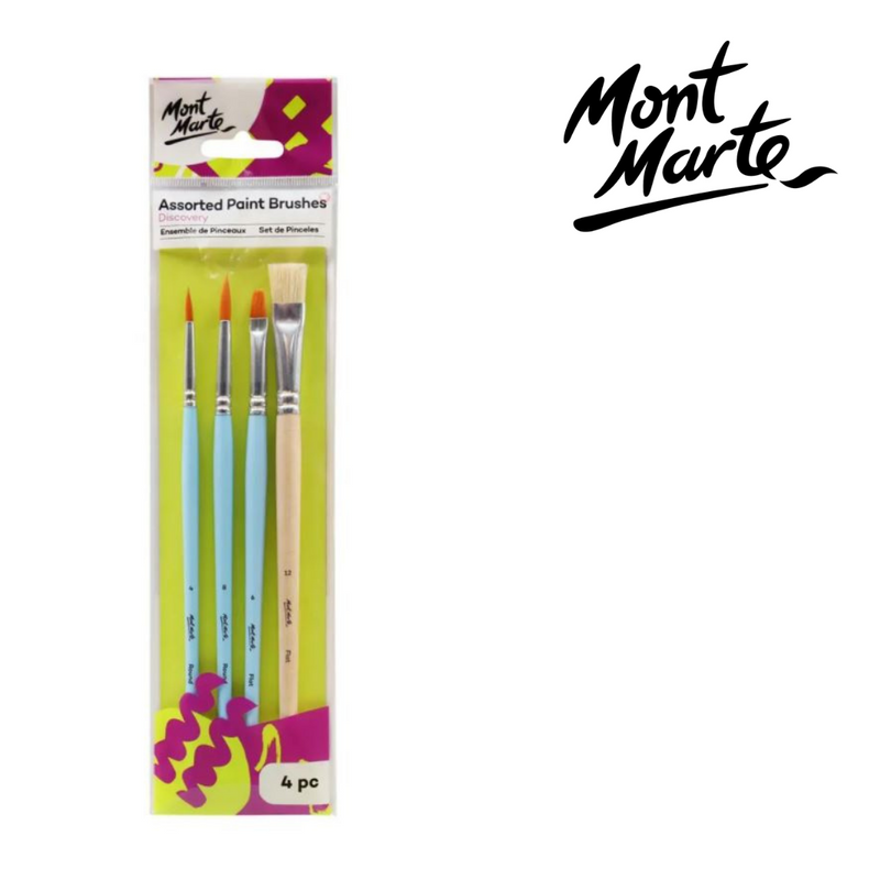 Mont Marte Brush Set 4pc