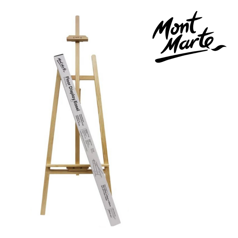 MM Floor Display Easel Pine Wood 172cm