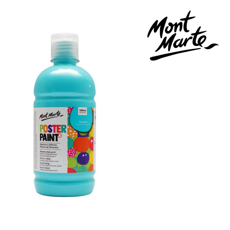 MM Poster Paint 500ml - Turquoise