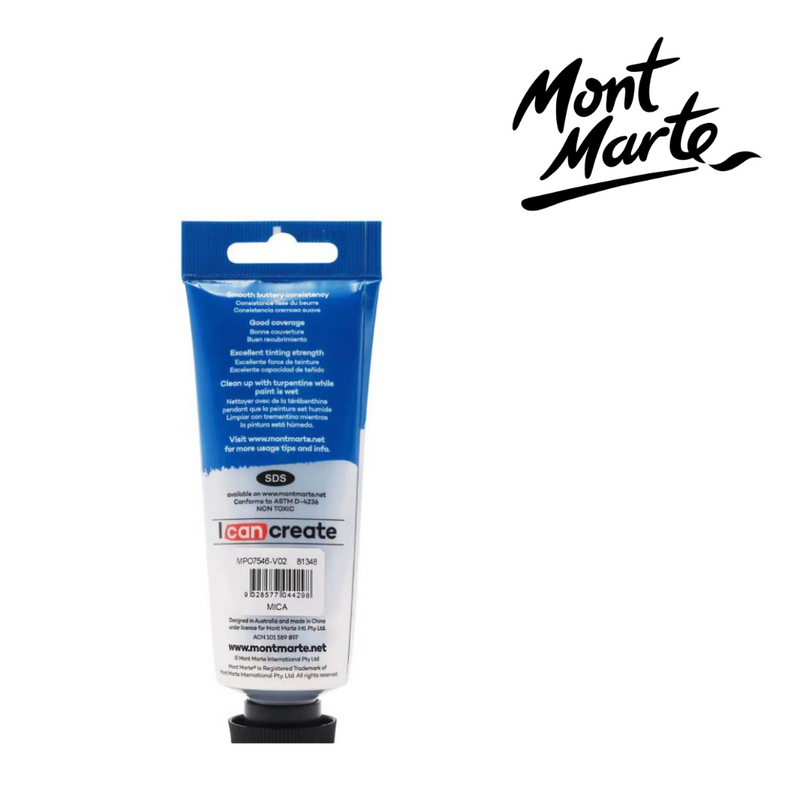 Mont Marte Oil Paint 75ml - Gold