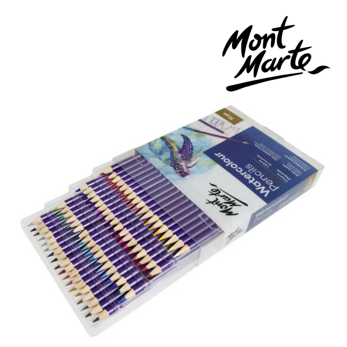 Mont Marte Watercolour Pencils 72pc