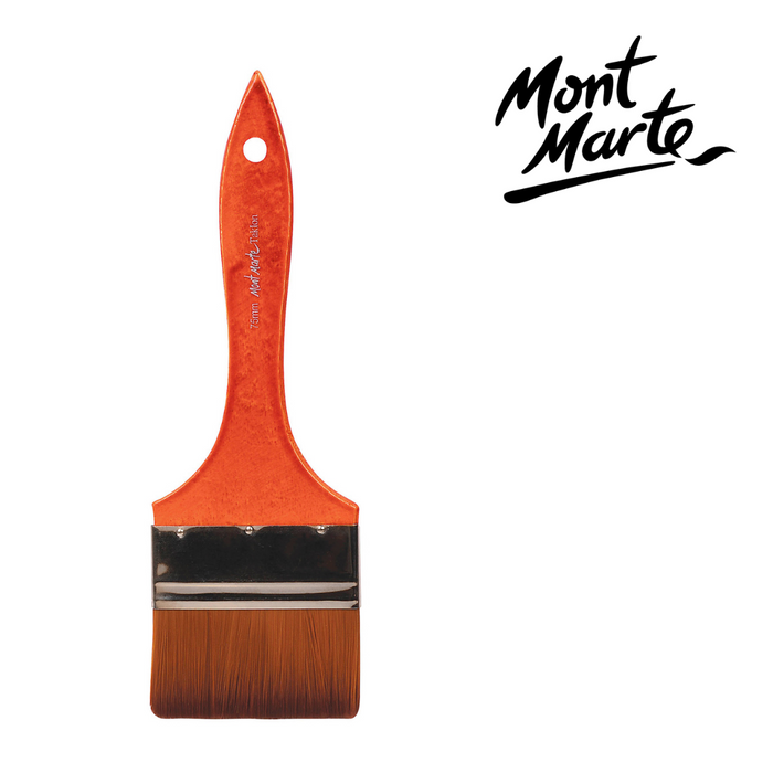 Mont Marte Artist Brush Taklon Flat Wide 75mm