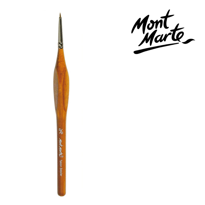 Mont Marte Artist Brush Taklon Detailer 5/0