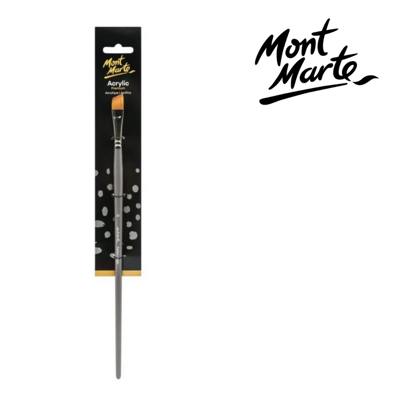 Mont Marte Artist Brush Taklon Angle 12