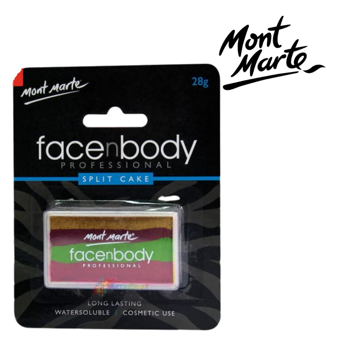 Mont Marte Face n Body Split Cakes - Summer Cocktail