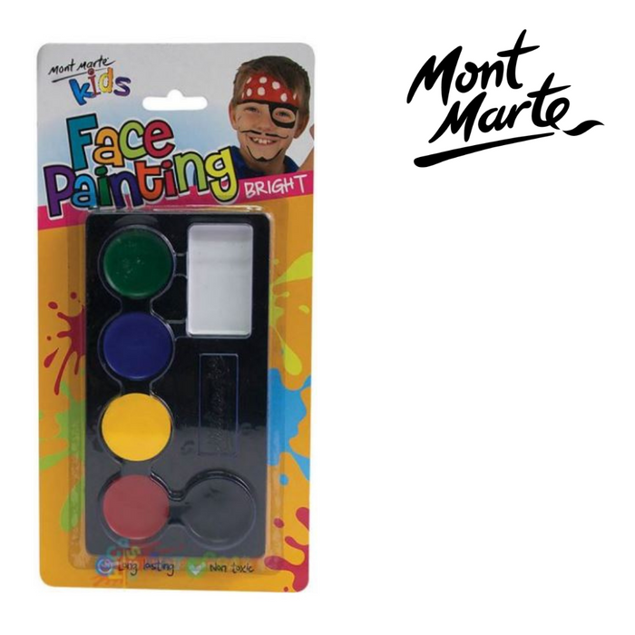 Mont Marte Kids Face Painting Set - Bright