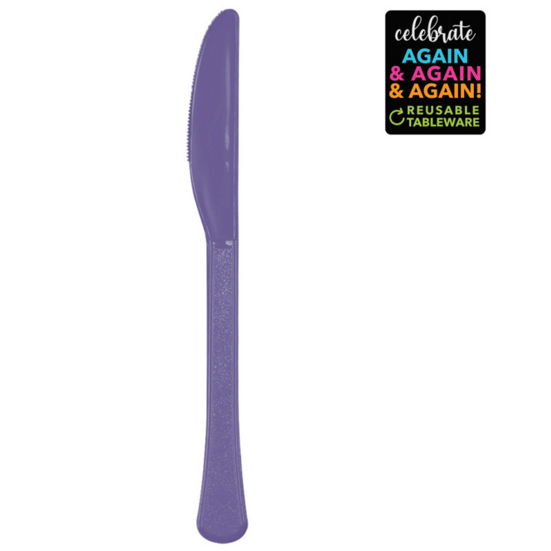 Premium Knives 20Pk New Purple Extra Heavy Weight