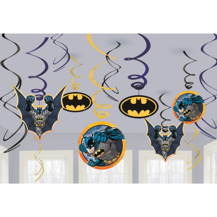 PARTY DECORS™ Batman Swirl Value Pack
