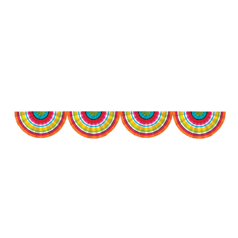 Fiesta Serape Garland Paper Bunting