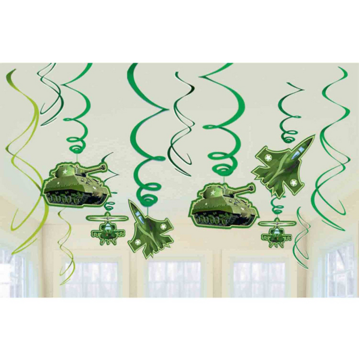PARTY DECORS™ Camouflage Swirl Value Pack