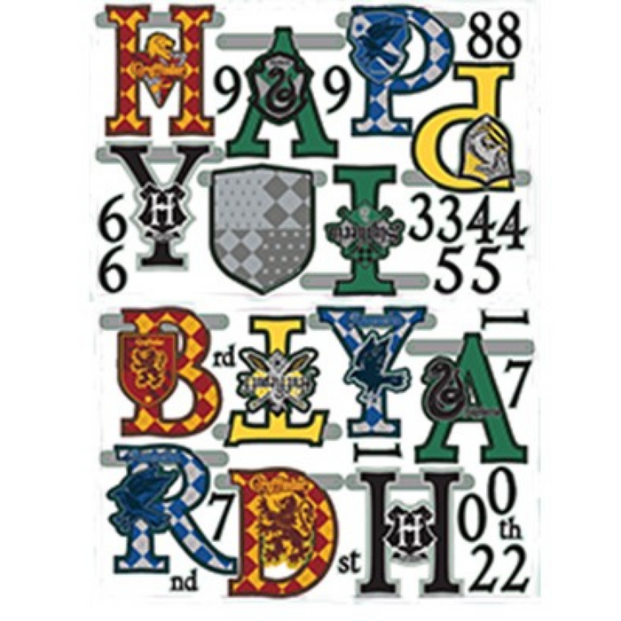 Harry Potter Jumbo Add-An-Age Letter Banner