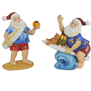 Resin Surfing Santa – thumbnail