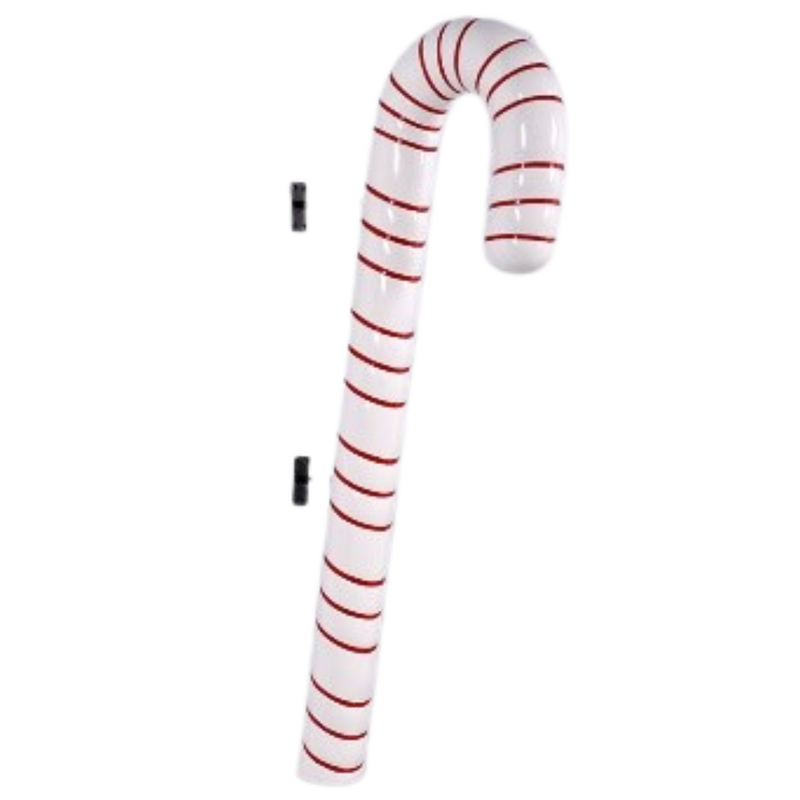 Wall Hanging White Candy Cane 122cm/4ft
