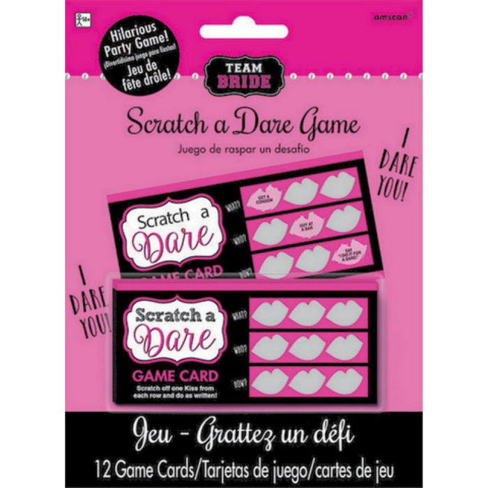 PARTY GAMES™ Bachelorette Scratch Dare Game