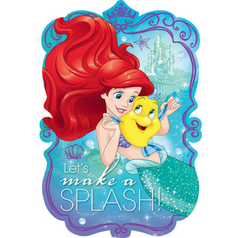 PARTY CARDS™ Ariel Dream Big Post Card Invites