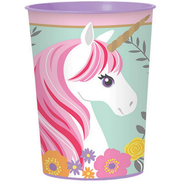 Magical Unicorn 473ml Favor Cup - Plastic
