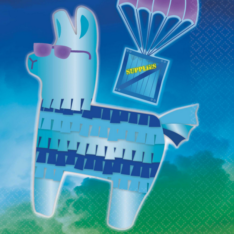 PARTY NAPKINS™ Battle Royal Beverage Napkin