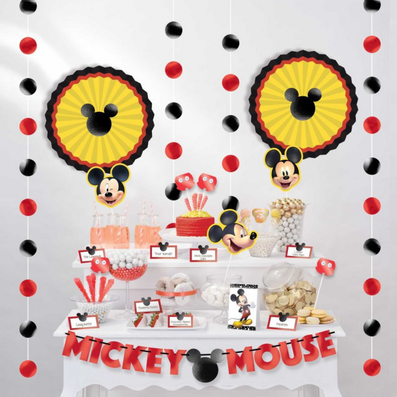 PARTY DECORS? Mickey Mouse Forever Buffet Table Decorating Kit