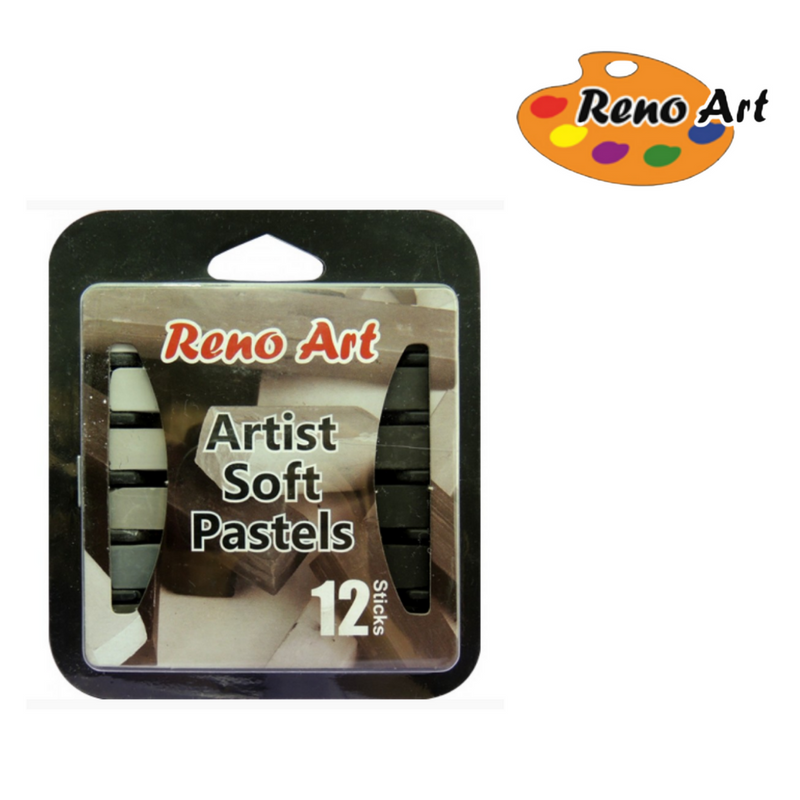 Soft Pastels Grey Tone Colours 12pcs set