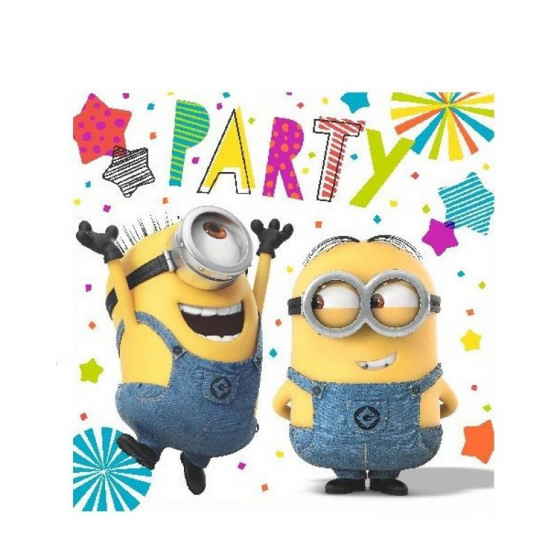 Despicable Me Lunch Napkins 16Pk