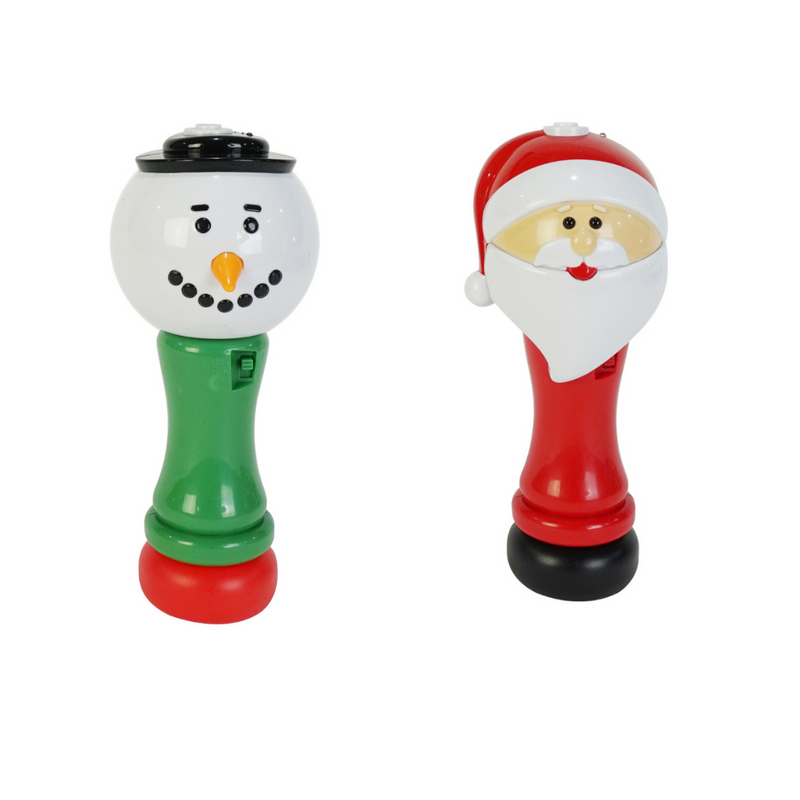 Light Up Bubble Blower with Liquid B/O