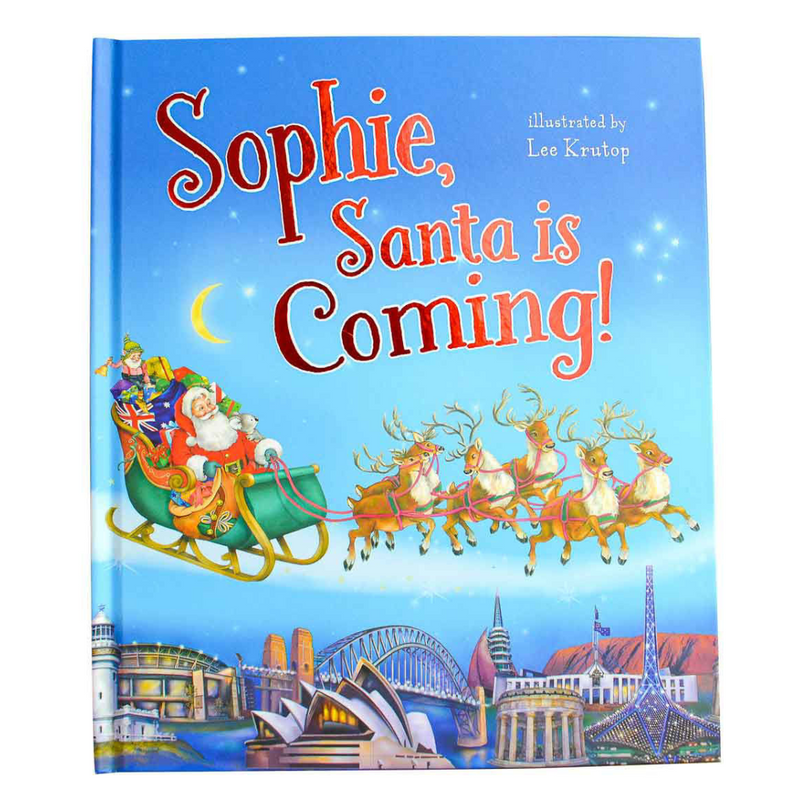 Christmas Book Isabella Santa is coming