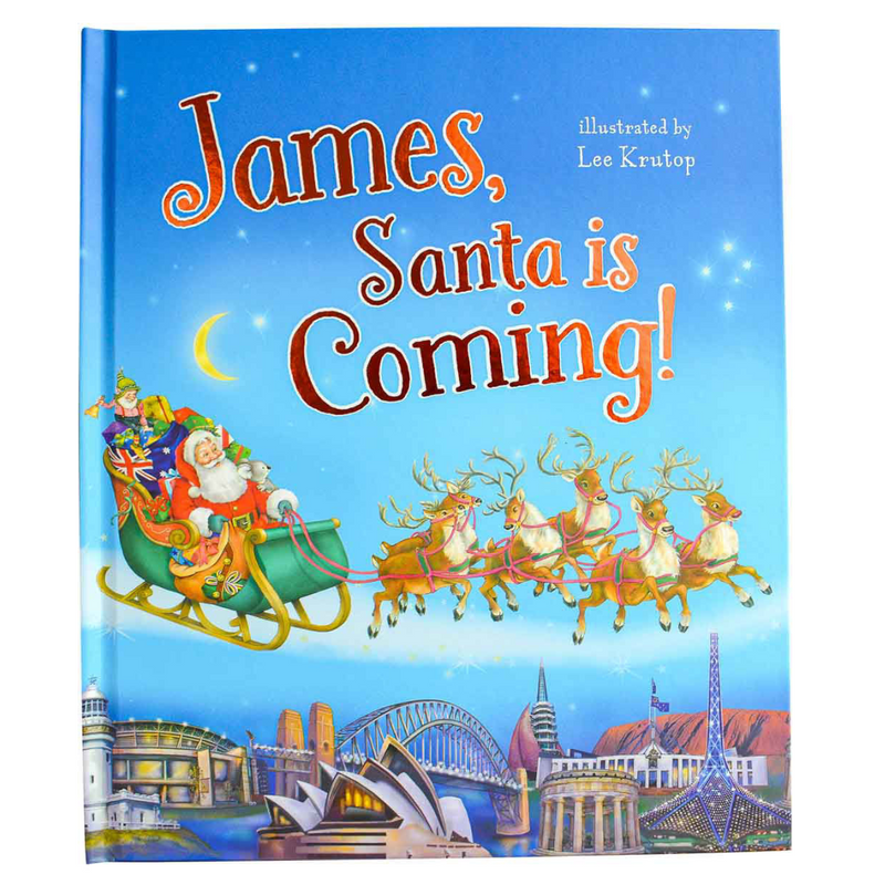 Christmas Book Cooper Santa is coming