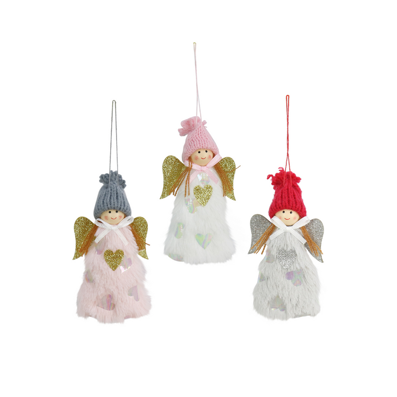 Hanging Angel Deco Asstd 