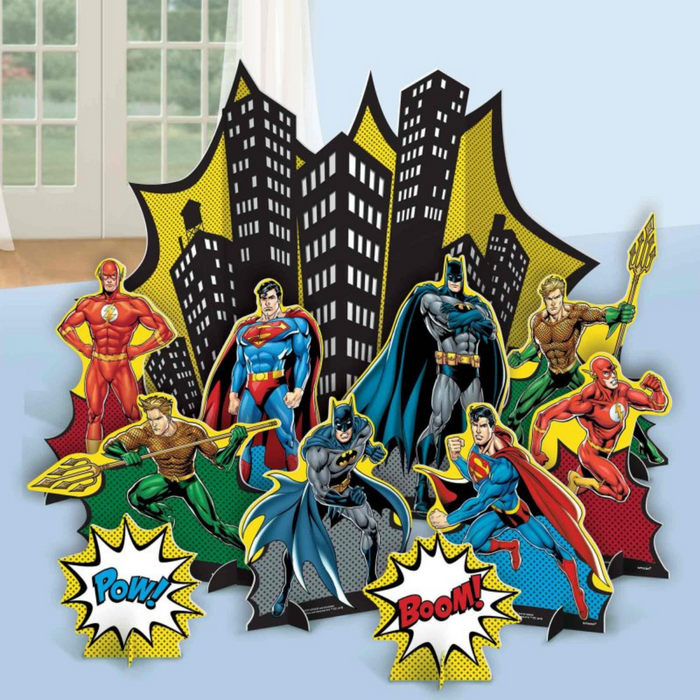 PARTY DECORS™ Justice League Heroes Unite Table Decorating Kit