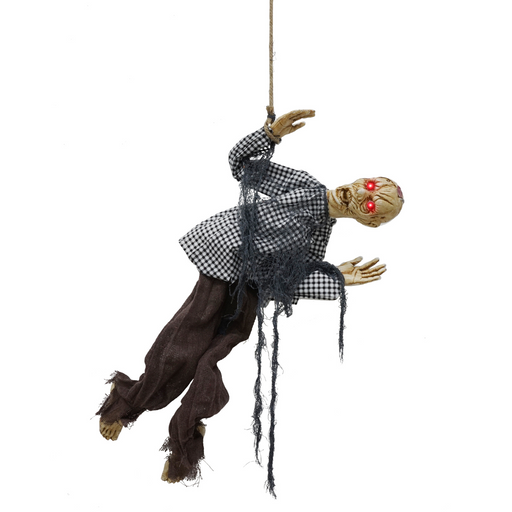 Animated Side Hanging Zombie 80cm