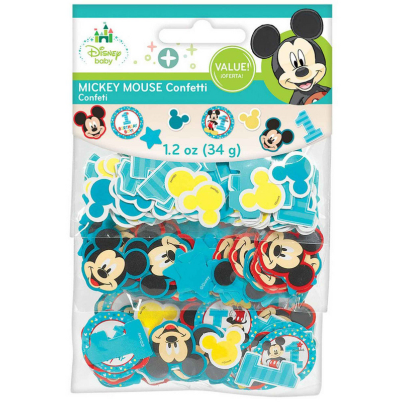 PARTY PROPS™ Mickey Fun To Be One Value Pack Paper Confetti (34g)