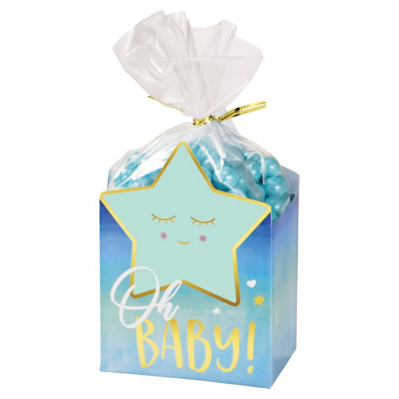 Oh Baby Boy Favor Box Kit 8pk